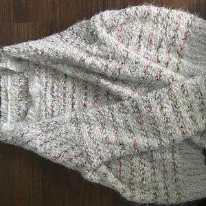 Multicolored threaded sweater